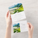 Search for village invitations Modern elegant