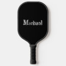 Search for monogrammed pickleball paddles Black