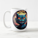 Search for mad cat mugs Alice in wonderland