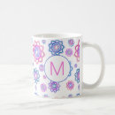 Search for decorated initial mugs Floral