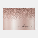 Search for glitter doormats Girly