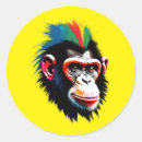 Search for cute chimp stickers Ape