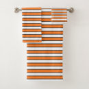 Search for orange and black bath towels Pattern