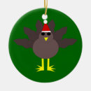 Search for funny turkey ornaments Turkeys