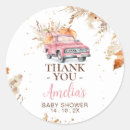 Search for pink and orange stickers Rustic