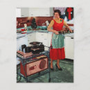 Recherche de femme foyer cartes postales Drôle