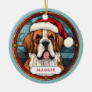 Recherche de st bernard maison deco Père noël