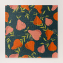 Recherche de nourriture vintage puzzles Abstrait