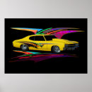 Recherche de voiture jaune posters Classique