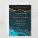 Search for aqua and gold wedding invitations Stylish