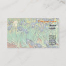 Recherche de van gogh cartes visite Iris