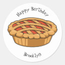 Search for cartoon pie stickers Food