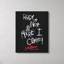 Search for horror movie canvas prints Nightmare on elm street