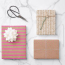 Recherche de pink stripe wrapping paper Pour elle