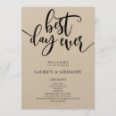 Recherche de fan wedding programs Rustique