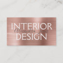 Search for interior decorator business cards Elegant