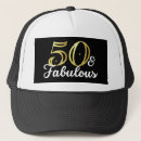 Recherche de fabuleux casquettes Cinquantième