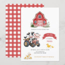 Search for farmhouse birthday invitations Barnyard