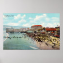 Search for vintage amusement park posters Beach