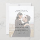 Recherche de smoking mariage invitations Noir et blanc