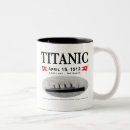 Recherche de rms titanique tasses Iceberg