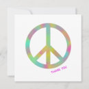 Search for peace sign cards 60's