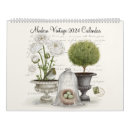 Search for vintage botanical calendars French