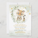 Recherche de tiger baby shower invitations Tigre