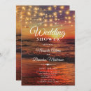 Search for beach shower wedding invitations Ocean