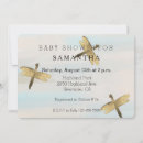 Search for dragonfly baby shower invitations Watercolor