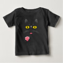 Search for cat baby shirts black