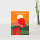 Search for red sunset cards Floral