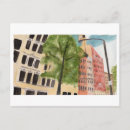 Recherche de peinture de new york cartes postales Ville