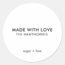 Recherche de ingrédient autocollants Fait maison avec amour