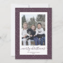 Recherche de purple christmas cards Violet