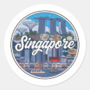 Recherche de singapour autocollants Paysage urbain