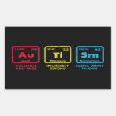 Search for periodic elements stickers Science