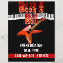Search for electrics flyers Rock n roll