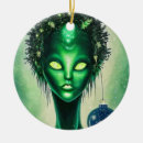 Search for alien ornaments Tree