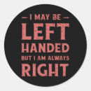 Search for left stickers Southpaw