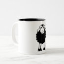 Search for black and white sheep mugs Fun