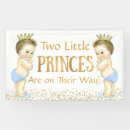 Recherche de twins baby shower banners Prince