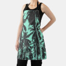Search for blue palm tree aprons Nature