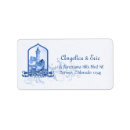 Search for castle wedding return address labels Storybook