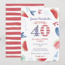 Search for pool 40th birthday invitations Adult pool party