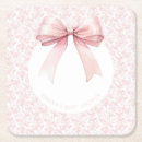 Recherche de petite fille dessous de verres Baby shower fille