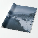 Search for river wrapping paper Snow