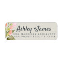 Search for pink grey wedding return address labels Stylish