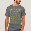 Search for emergency tshirts Birthday
