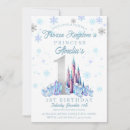 Search for frozen 1st birthday invitations Winter